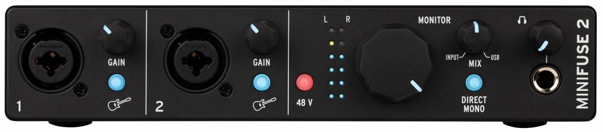 Аудіоінтерфейс Arturia MiniFuse 2 (Black), фото 1