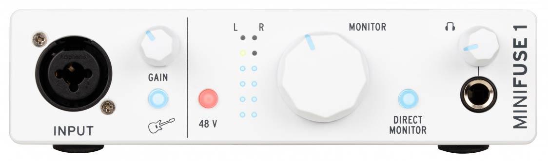 Аудіоінтерфейс Arturia MiniFuse 1 (White), фото 1