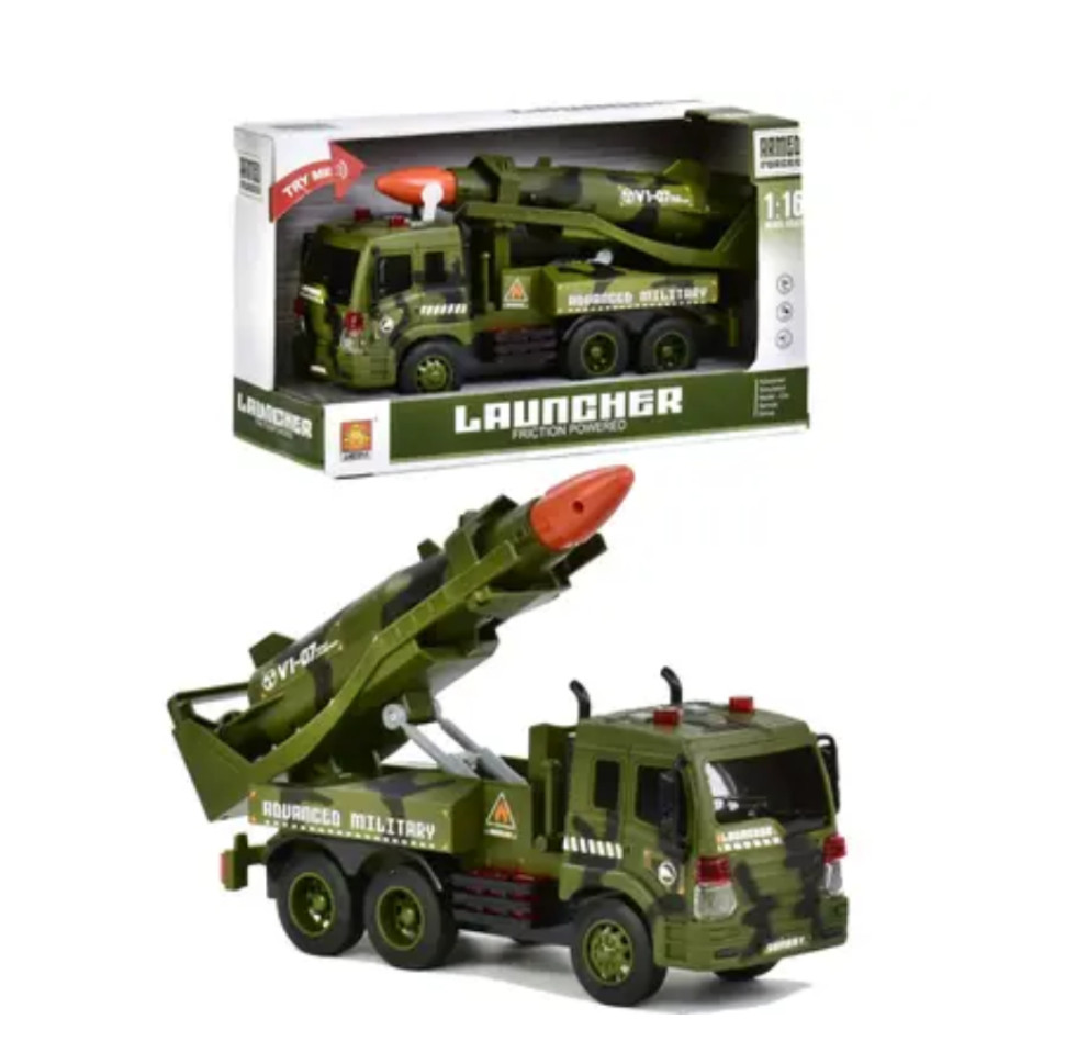 Машина війскова "Пускова установка" звукові та світові (WY650A), фото 1