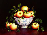 КДИ-0727 Набір алмазної вишивки Літні яблука. Художник Trisha Hardwick