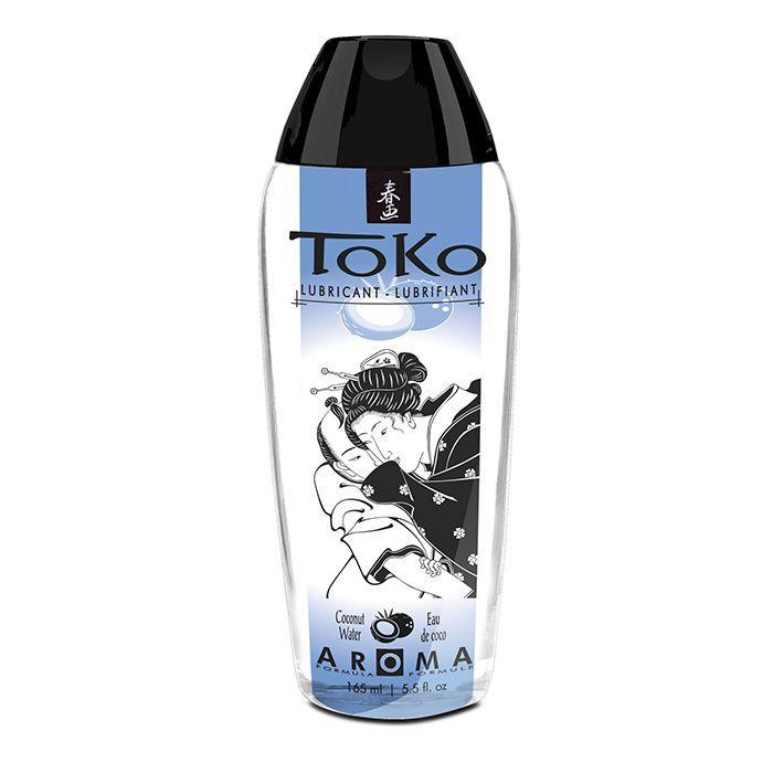 Лубрикант на водній основі Shunga Toko AROMA – Coconut Water (165 мл), не містить цукру 18+