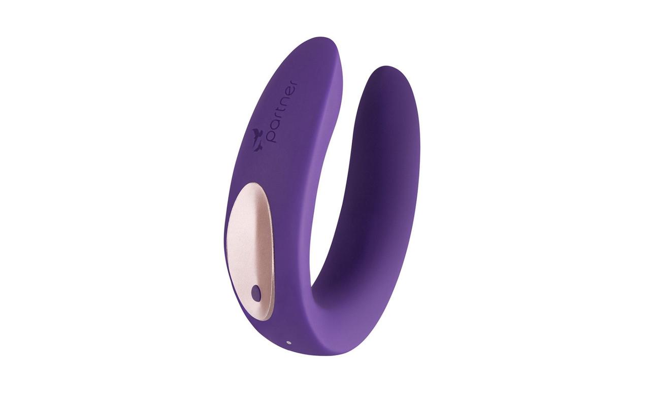 Вібратор для пар Satisfyer Double Plus з двома моторчиками  18+