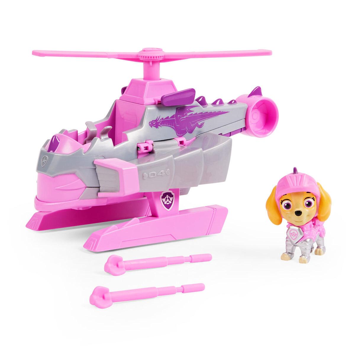 Paw Patrol Rescue Knights Skye Скай рыцари спасатели Deluxe Vehicle