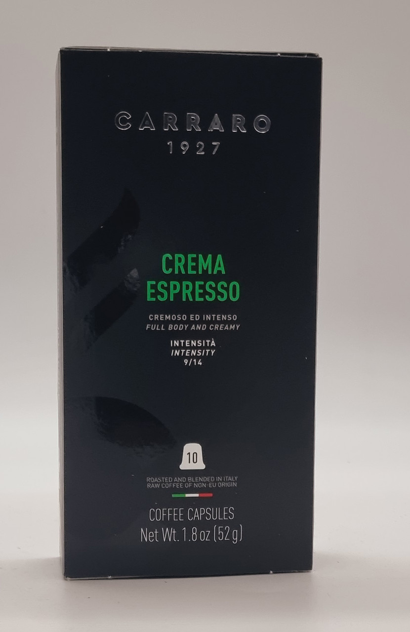 Кава в капсулах "Carraro" NESPRESSO Crema Espresso 10 шт. Італія