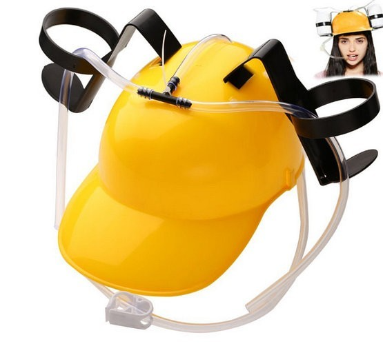 Купить Шлем для пива и напитков, пивная каска , Жовтий, цена 403 ...