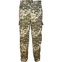 Військові тактичні чоловічі штани ріп-стоп піксель р.46-56