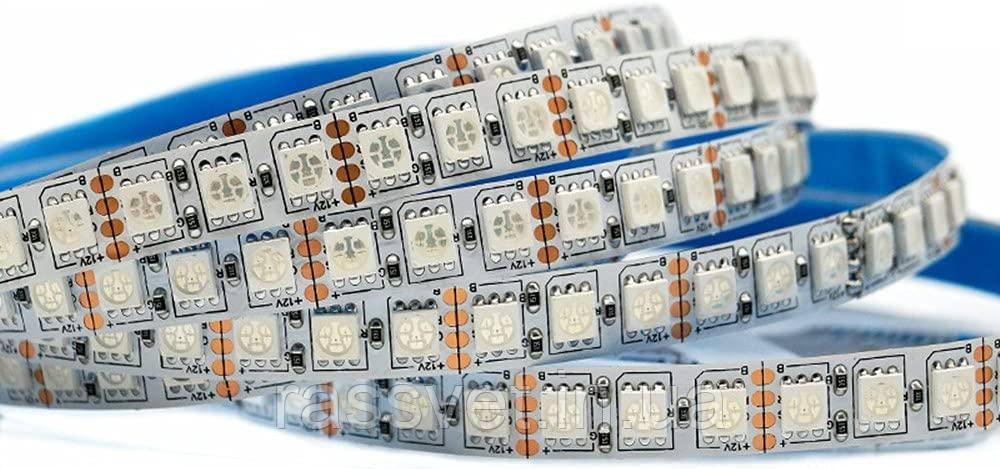 Світлодіодна LED стрічка PROLUM™ 24V; IP20; 5050\120; Series "SG", RGB
