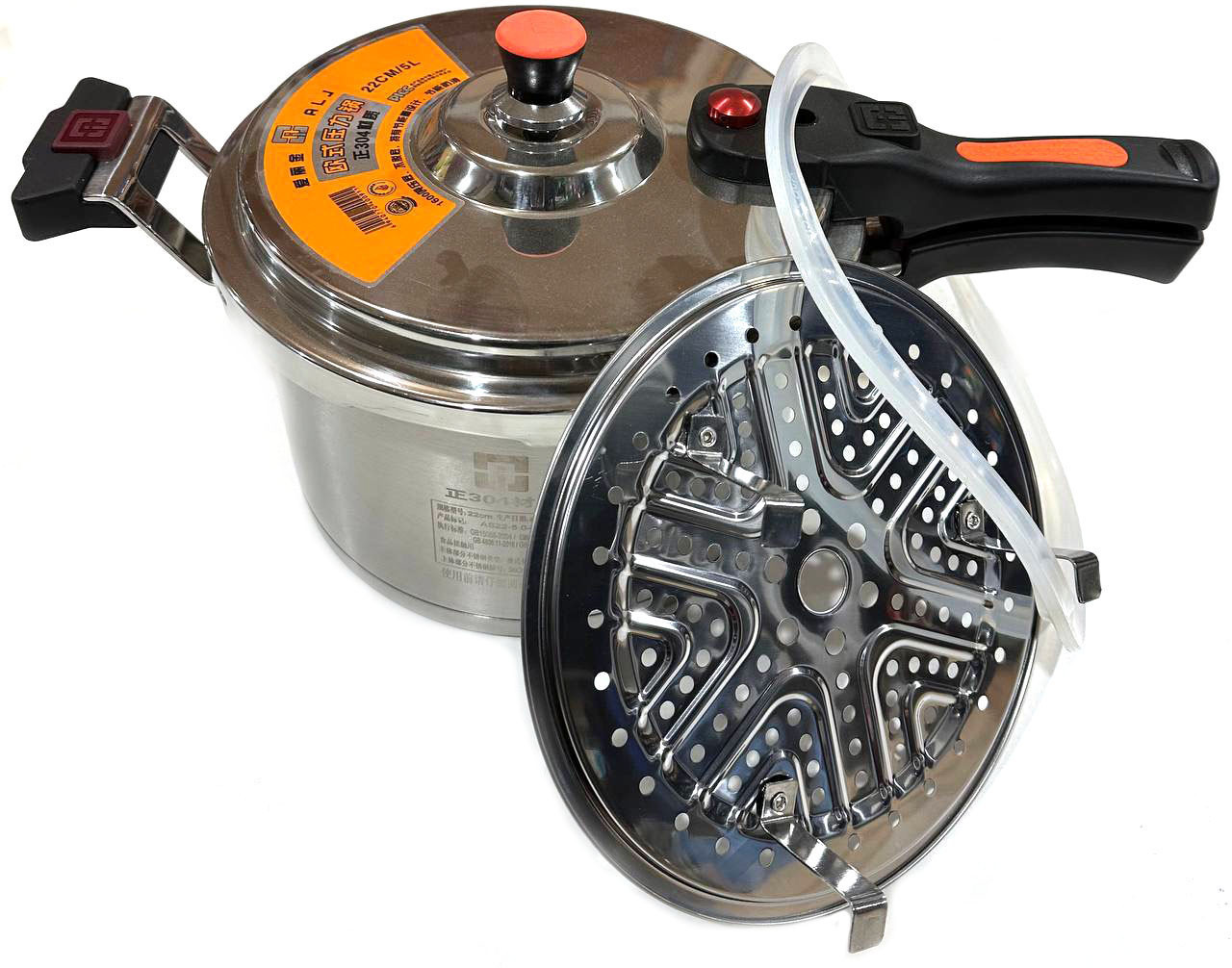 Скороварка з нержавіючої сталі 5л, фото 1