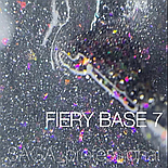 База для нігтів світловідбиваюча Saga Professional Fiery Base №7, 8мл, фото 4