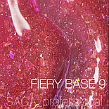 База для нігтів світловідбиваюча Saga Professional Fiery Base №9, 8мл, фото 5