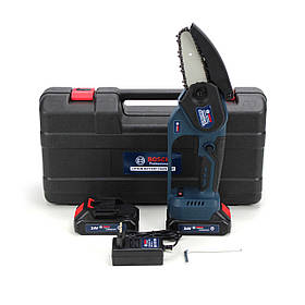 Акумуляторна міні-пила Bosch UniversalChain 24 (24V, 4Аh, шина 10 см) АКБ гілкоріз Бош