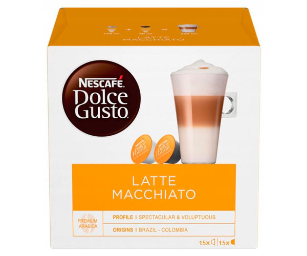 Кава в капсулах NESCAFE Dolce Gusto Latte Macchiato 30 шт Нескафе Дольче Густо