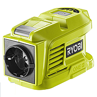 Інвертор напруги акумуляторний Ryobi RY18BI150A-0, 150 Вт у комплекті з акумулятором і зарядним