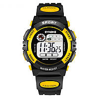 Чоловічий наручний годинник із чорним ремінцем код 684 продаж