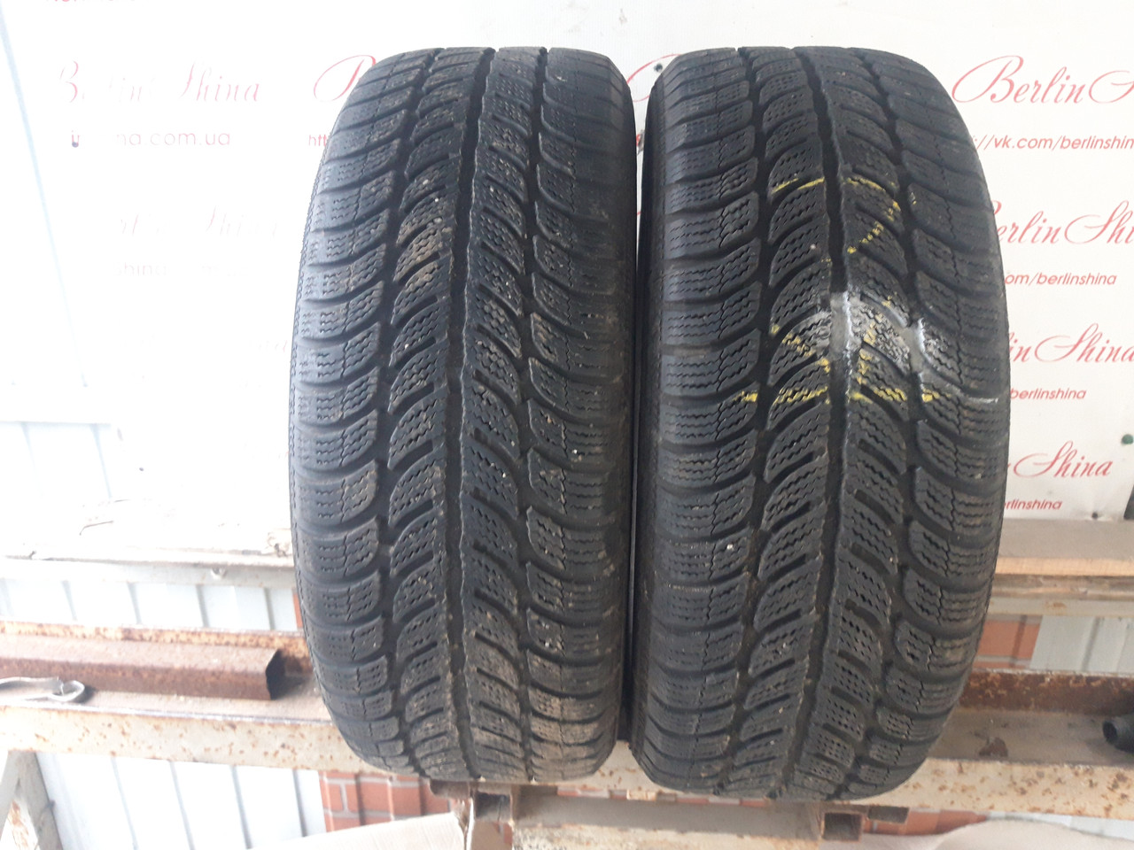 Пара зимніх шин 195/55/15 Sava Eskimo S3,з Германії без пробігу по Україні, фото 1