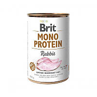 Brit Mono Protein - консервы Брит Моно Протеин с кроликом для собак 400г