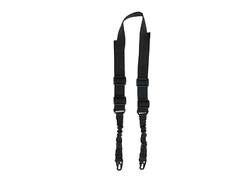 Ремінь збройовий 2-Point Tactical Sling — Bungee Black