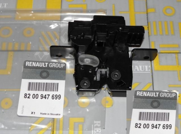 Замок багажника 8200947699 RENAULT CLIO 3, MEGANE 2, SCENIC 2 (Рено Кліо 3, Меган 2, Сценік 2) 20003-2009, фото 1