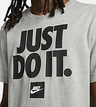 Футболка мужская Nike Sportswear Just Do It Verbiage DZ2989-063, фото 2