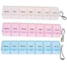 Контейнер для таблеток 7 комірок, фото 1