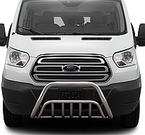 Кенгурятник WT002 нерж Ford Transit 2014-