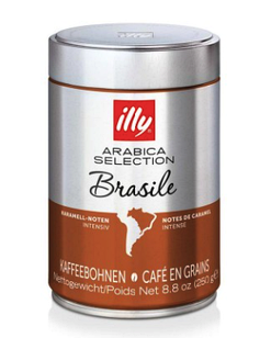 Кава в зернах ILLY MONOARABICA BRAZIL 250 г.