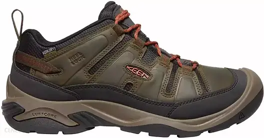 Кросівки чоловічі KEEN CIRCADIA WP олива, фото 1