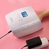 Лампа UV-LED S10 акумуляторна для сушіння нігтів, 66 Вт, фото 5