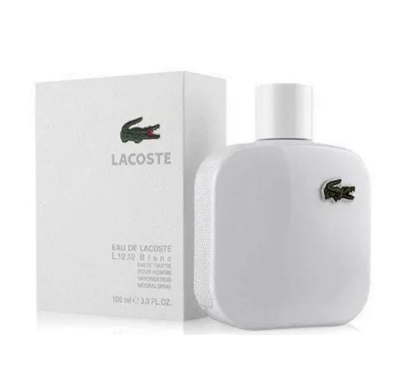 Туалетна вода чоловіча Lacoste Eau De L.12.12 Blanc White 100 ml (Біла)