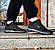 РОЗПРОДАЖ! Зимові чоловічі кросівки черевики Ecco чорні на хутрі 43 28 см, фото 4