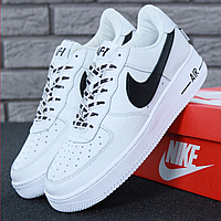 Кроссовки женские Nike Air Force 1 white / кеды Найк аир Форс 1 белые низкие