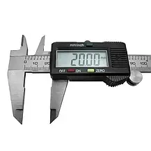 Цифровий штангенциркуль 150 мм Digital Caliper, електронний штангенциркуль з LCD екраном, фото 3