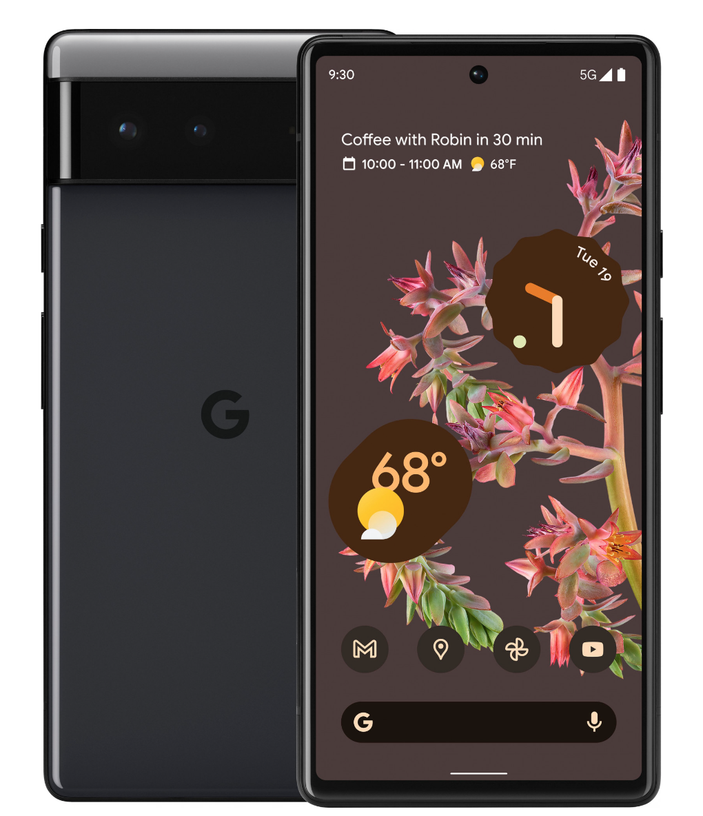 Google Pixel 6 8/128GB Stormy Black (Офіційно відновлений Google)