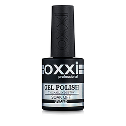 Топ для гель-лаку без липкого шару Oxxi Professional Top CRYSTAL no-wipe NO UV, 10 мл
