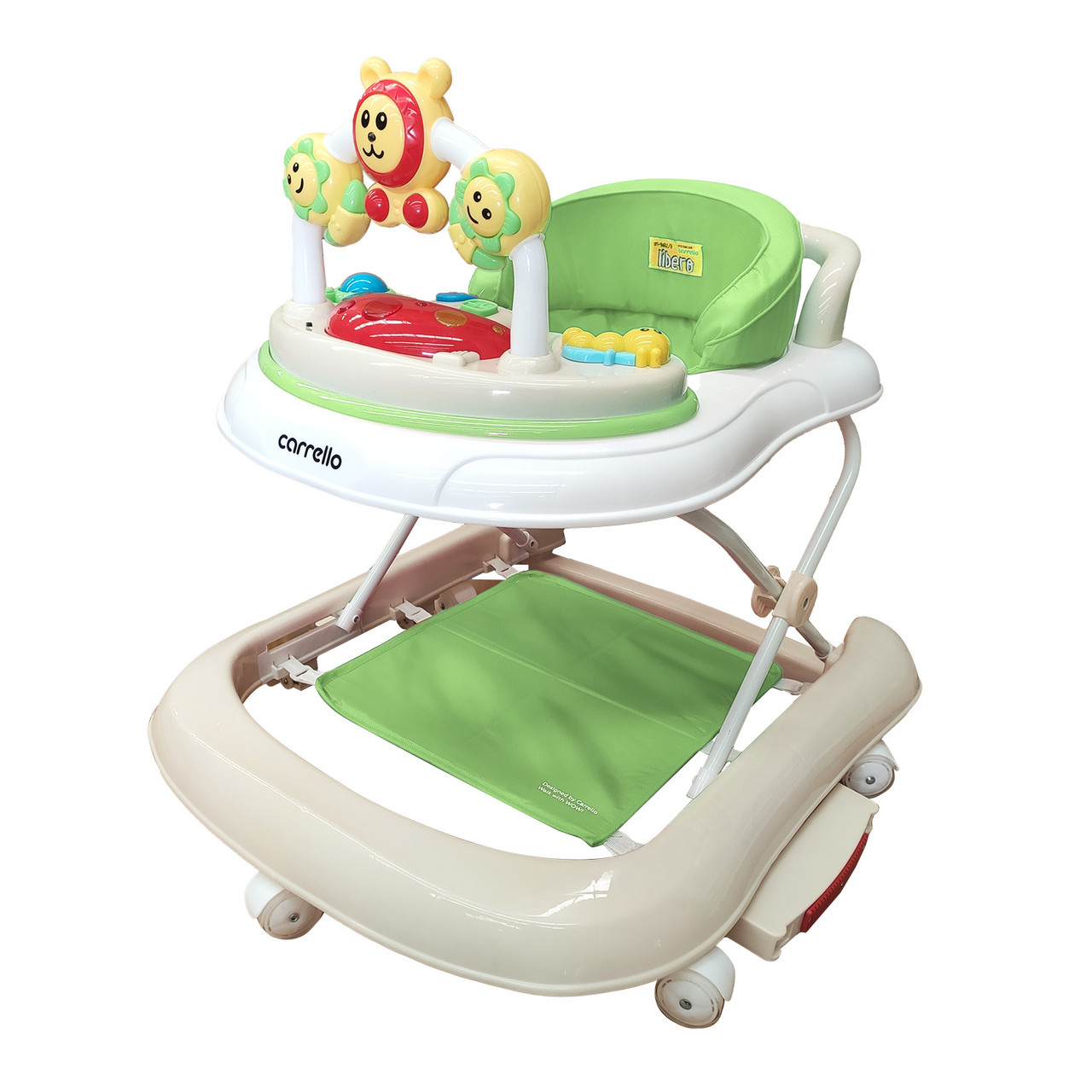 Ходунки Libero, «Carrello» (CRL-9602/3), колір Green (зелений)