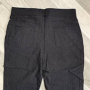Штани жіночі бавовна з бамбуком Kenalin, розмір 5XL-6XL, чорні, 509-3, фото 3