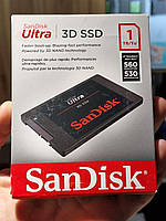 Диск вінчестер SSD SanDisk Ultra 3D 1 TB (SDSSDH3-1T00-G25)