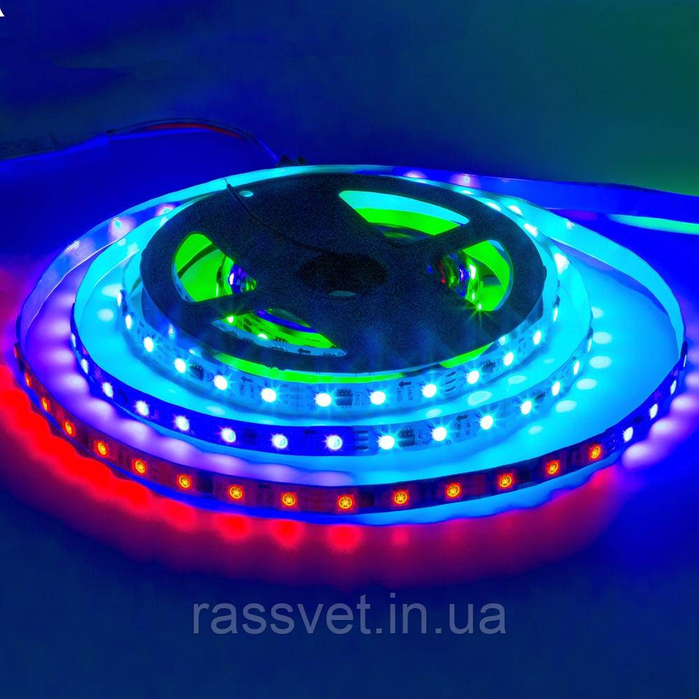 Світлодіодна стрічка адресна AVT 12V smd5050 TM1903 60LED/м IP120