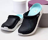 Крокси чорні жіночі літні Luck Line, фото 2