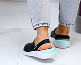 Крокси чорні жіночі літні Luck Line, фото 5