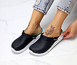 Крокси чорні жіночі літні Luck Line, фото 4