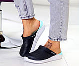 Крокси чорні жіночі літні Luck Line, фото 3