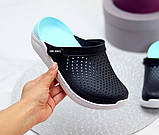 Крокси чорні жіночі літні Luck Line, фото 10