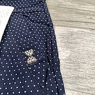 Штани жіночі з бавовни з бамбуком Kenalin з кишенями, розмір 5XL/6XL, сині, 507-3W, фото 2