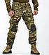 Штани з наколінниками, тактичні штани мультикам ріп-стоп, чоловічі тактичні штани з наколінниками мультикам, фото 3