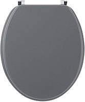 Сидения для унитаза Wirquin Colors Line 20718775 Grey Сидение туалета; прозрачное серое покрытие; прессованная