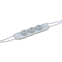 Світлодіодний інжекторний модуль 220 V білий холодний smd3030 3led 1.6 W IP65