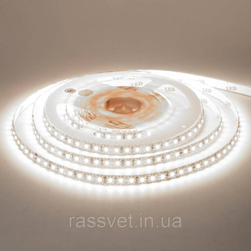 Світлодіодна стрічка біла нейтральна 12V AVT New smd3528 120LED/м IP20