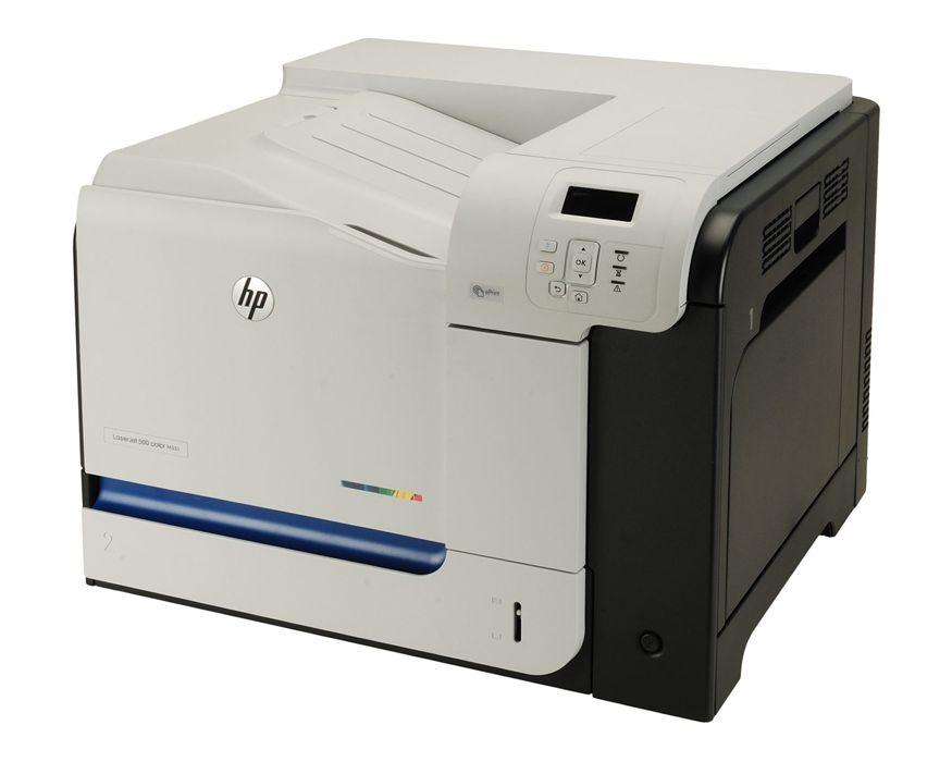 Кольоровий лазерний принтер HP LaserJet Enterprise 500 color M 551 пробіг 36 тис, фото 1