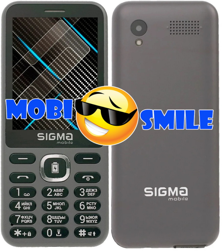 Телефон Sigma X-Style 31 Power Type-C Grey